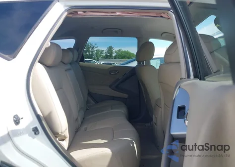 2009 Nissan Murano Sl из США, поврежденный, VIN JN8AZ18W89W139901